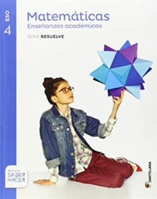 Libro de Matematicas Academicas 4 ESO Santillana