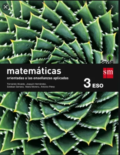 Solucionario Matematicas Aplicadas 3 ESO SM SAVIA PDF